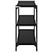 Armadio per Libri Rovere nero 100 x 33 x 71 cm - Foto miniatura 6