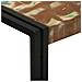 Tavolo consolle 120 x 33 x 75 cm legno massello di riciclo - Foto miniatura 6