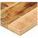 Piano per Tavolo 60x30x2,5cm Rettangolare Legno di Mango Grezzo - Foto miniatura 6