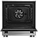 Ariston H6G5LMX cucina a libera installazione, 60x60cm, piano gas, forno elettrico ventilato, grill elettrico, 73 Lt, classe A, Inox - Foto miniatura 4