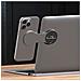 Supporto Magnetico Pieghevole Compatibile Con Magsafe - Doppio Magnete Con Adesivo Di Allineamento Black - Foto miniatura 2