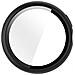 Custodia Protettiva Compatibile Con Google Pixel Watch 4 45mm - Copertura Completa In Pc + Vetro Temperato Black - Foto miniatura 2