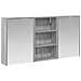 Set di Armadi da Bagno con lo scaffale 3 pcs 126 x 16 x 62.5 cm - Foto miniatura 1