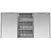 Set di Armadi da Bagno con lo scaffale 3 pcs 126 x 16 x 62.5 cm - Foto miniatura 6