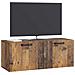 Mobile Porta TV da Muro Legno antico 78,5 x 31 x 30 cm - Foto miniatura 2