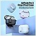 Custodia per AirPods Protective per Apple AirPods Protective - TPU, Bianco, Blu - Foto miniatura 4