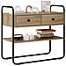 Tavolo consolle Rovere Artigianale 80 x 40 x 75 cm - Foto miniatura 3