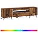Mobile TV LED Legno antico Legno ingegnerizzato - Foto miniatura 3