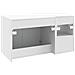 Set di mobili per il bagno 2 pz Bianco Legno ingegnerizzato - Foto miniatura 2