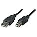 Cavo USB 2.0 A maschio / B maschio 1.8 m - Nero - Foto miniatura 2