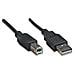Cavo USB 2.0 A maschio / B maschio 1.8 m - Nero - Foto miniatura 1