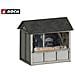 Set chioschi mercatino natalizio (3 pz) HO - Foto miniatura 2