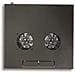 I-CASE ER-1009G60 - Armadio Rack 19'' a Muro 9U prof. 600 Grigio Assemblato - Foto miniatura 6