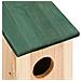Casette Per Gli Uccelli 8 Pz Legno 14x15x22 Cm - Foto miniatura 4