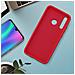 Cover Silicone Huawei P Smart 2019 / Honor 10 Lite Semi-rigida Soft Touch Rosso - Foto miniatura 3