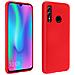Cover Silicone Huawei P Smart 2019 / Honor 10 Lite Semi-rigida Soft Touch Rosso - Foto miniatura 1