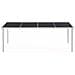 Tavolo Da Giardino Nero 220x90x74,5 Cm In Acciaio - Foto miniatura 2