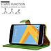Custodia Compatibile Con Htc One M10 In Verde Erbe - Coperchio Protettiva Con Chiusura Magnetica, Funzione Stand E Tasca Per Le Carte - Foto miniatura 6