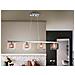 Sospensione A Soffitto Con Barra Di Cristallo A 4 Luci Cromo, Rame, G9 - Foto miniatura 3