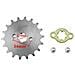 Pignone 420-18t 17 Millimetri Di Ricambio Per Il Motociclo Atv Dirtbike - Foto miniatura 2