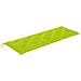 Cuscino Panca da Giardino Verde Brillante 150x50x7 cm Tessuto - Foto miniatura 3