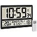 60.010710 stazione meteorologica digitale Nero Batteria - Foto miniatura 1