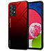 Custodia Compatibile Con Samsung Galaxy A52 (4g / 5g) / A52s In Rosso - Nero - Coperchio Protettivo Bicolore In Vetro Temperato E Silicone Tpu - Foto miniatura 1