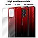 Custodia Compatibile Con Samsung Galaxy A52 (4g / 5g) / A52s In Rosso - Nero - Coperchio Protettivo Bicolore In Vetro Temperato E Silicone Tpu - Foto miniatura 6