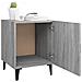 Comodini 2 Pz Grigio Sonoma In Legno Multistrato - Foto miniatura 7