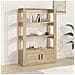 Credenza Rovere Sonoma 80x30x119,5 Cm In Legno Multistrato - Foto miniatura 1