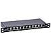 10"" Patch Panel Cat. 6a 0.5u A 12 Porte, Nero - Foto miniatura 1