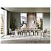 Tavolo Allungabile 90x160/420 Cm Spimbo Mix Piano Bianco Frassino - Gambe Noce - Quercia Natura /bianco Frassino - Foto miniatura 5