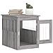 Gabbia Cani Da Arredamento Grigio Sonoma 55x75x65cm Multistrato - Foto miniatura 4