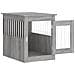 Gabbia Cani Da Arredamento Grigio Sonoma 55x75x65cm Multistrato - Foto miniatura 5