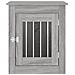 Gabbia Cani Da Arredamento Grigio Sonoma 55x75x65cm Multistrato - Foto miniatura 6