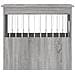 Gabbia Cani Da Arredamento Grigio Sonoma 55x75x65cm Multistrato - Foto miniatura 7
