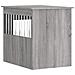 Gabbia Cani Da Arredamento Grigio Sonoma 55x75x65cm Multistrato - Foto miniatura 8