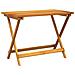 Tavolo Giardino Pieghevole 90x52,5x65 Cm Legno Massello Acacia - Foto miniatura 2