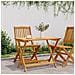 Tavolo Giardino Pieghevole 90x52,5x65 Cm Legno Massello Acacia - Foto miniatura 3