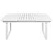 Tavolo Da Giardino Allungabile Bianco 180/240 X 90 Cm Valcanetto - Foto miniatura 4