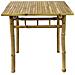 Faustus - Tavolo Da Giardino In Bamboo - Foto miniatura 2