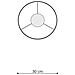 Sollux Lighting Lampada A Sospensione Fairy 30 Sl.1416 - Moderno Lampade A Sospensione Multicolore 95x30x30 Cm - Foto miniatura 2