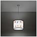 Sollux Lighting Lampada A Sospensione Fairy 30 Sl.1416 - Moderno Lampade A Sospensione Multicolore 95x30x30 Cm - Foto miniatura 8