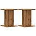 Supporti Altoparlanti Rovere 30x30x40 cm Multistrato - Foto miniatura 2