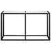 Lusso Casadino -  Tavolo Consolle Trasparente 140x35x75,5 Cm In Vetro Temperato - Foto miniatura 2
