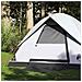 Tenda Campeggio a Cupola 2 Persone Bianca Tessuto Impermeabile - Foto miniatura 1