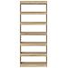 Libreria in Rovere Sonoma Legno ingegnerizzato 80 x 30 x 198 cm - Foto miniatura 5