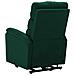 Lusso Casadino -  Poltrona Alzapersona Verde Scuro Tessuto - Foto miniatura 5