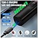 Kit Tagliacapelli Professionale 2 In 1 Per Uomo: Taglio E Rifinitura Perfetti Black - Foto miniatura 6