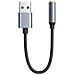 Cavo Audio Usb A 3.5mm - 0.2m - Foto miniatura 2
